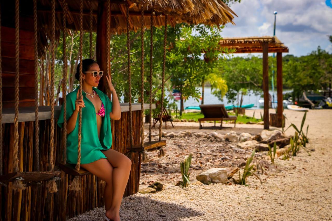 Hotel Y Beach Club Casa Mia Xulha -Bacalar Xul-Ha Exterior photo